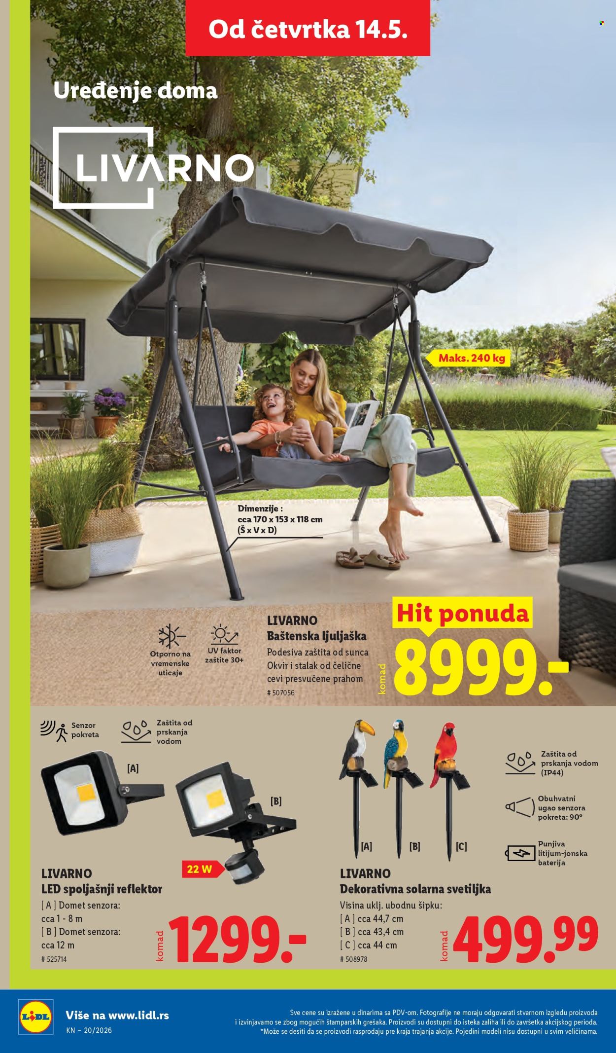 Lidl katalog - 14.05.2026 - 20.05.2026. Stranica 72