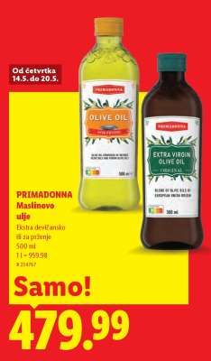 Primadonna Maslinovo ulje