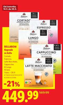 Bellarom Kapsule za kafu