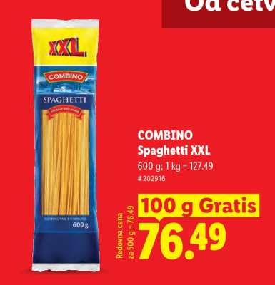 Combino Spaghetti XXL