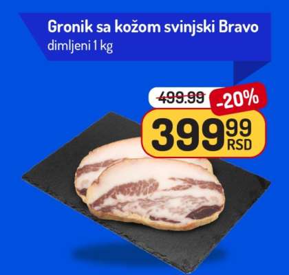 Gronik sa kožom svinjski Bravo