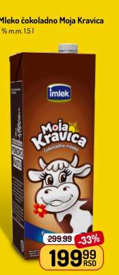 Mleko čokoladno Moja Kravica