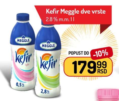 Kefir Meggle dve vrste