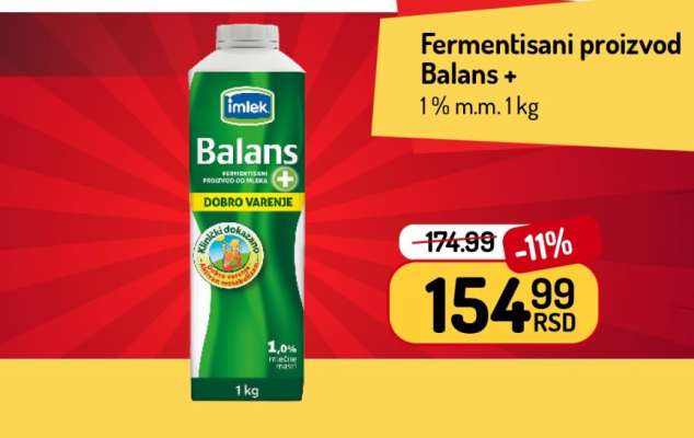 Fermentisani proizvod Balans+