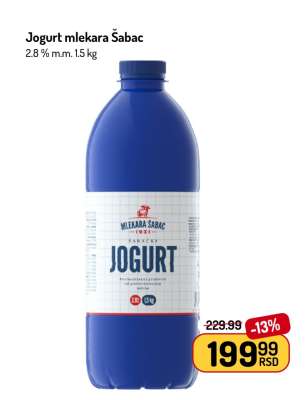 Jogurt mlekara Sabac