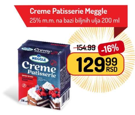 Creme Patisserie Meggle