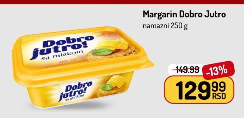 MARGARIN DOBRO JUTRO