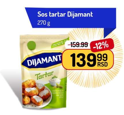 Sos tartar Dijamant
