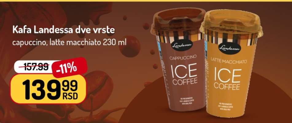 Kafa Landessa dve vrste