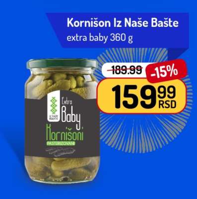 Kornišon Iz Naše Bašte