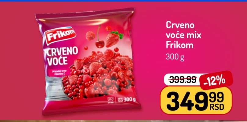 Crveno voće mix Frikom