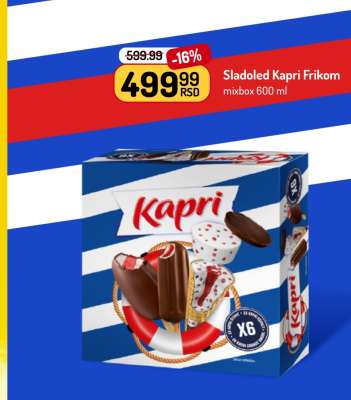 Sladoled Kapri Frikom