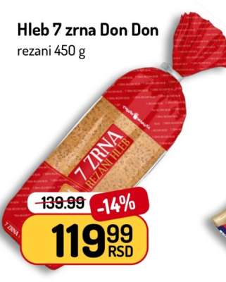 Hleb 7 Zrna Don Don