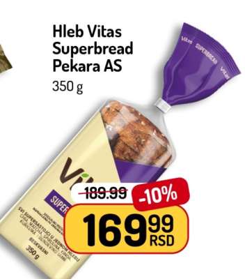 Hleb Vitas Superbread Pekara AS