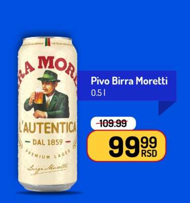 Pivo Birra Moretti