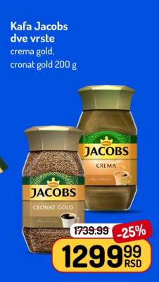 Kafa Jacobs dve vrste