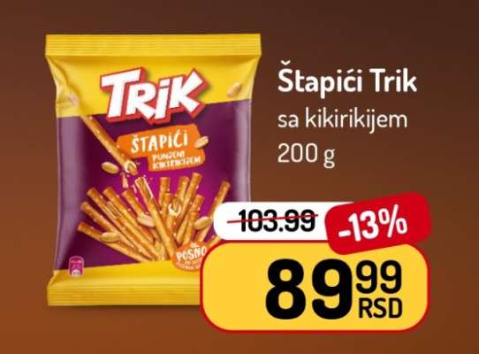 Štapići Trik sa kikirikijem 200 g