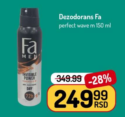 Dezodorans Fa