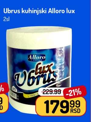 Ubrus kuhinjski Alloro lux