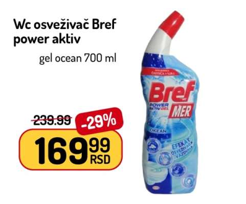 Wc osveživač Bref power aktiv