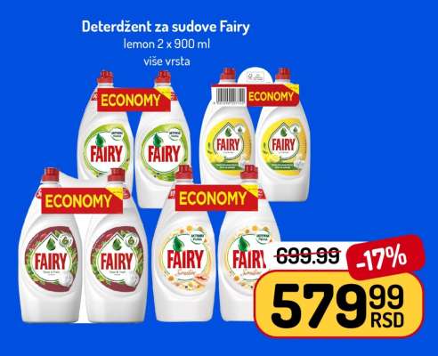 Deterdžent za sudove Fairy