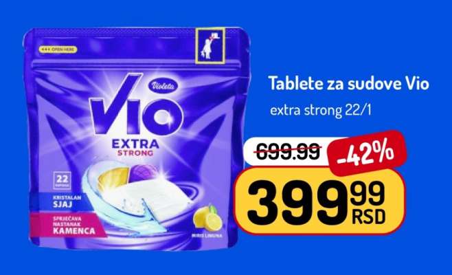 Tablete za sudove Vio