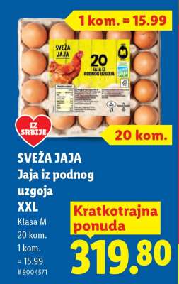 SVEŽA JAJA