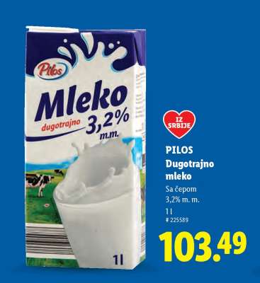 Pilos Dugotrajno mleko