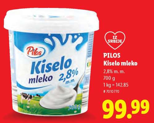 Pilos Kiselo mleko