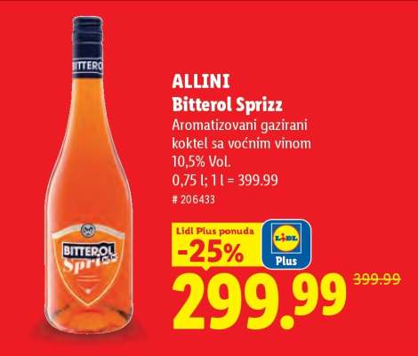 ALLINI Bitterol Sprizz