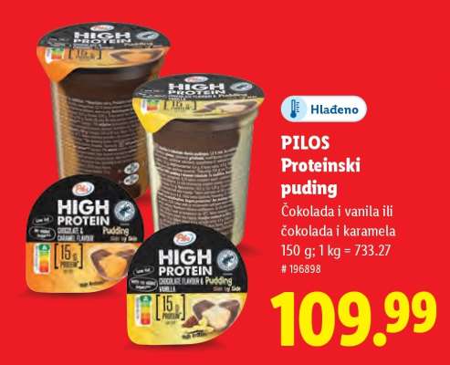 Pilos Proteinski puding