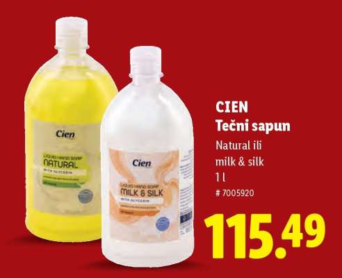 Cien Tečni sapun