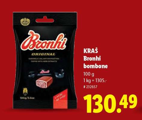 Kraš Bronhi bombone