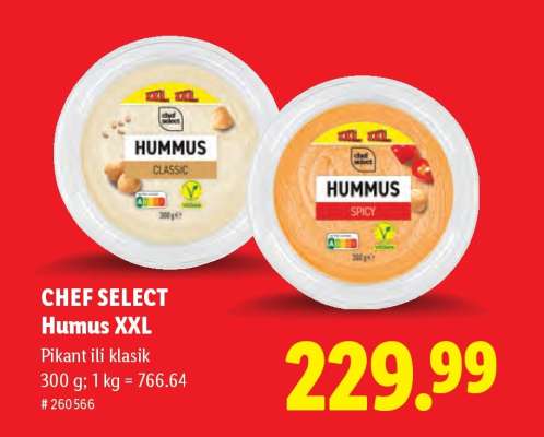 Chef Select Humus XXL