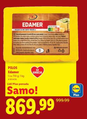 PILOS Edamer