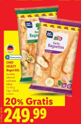 Chef Select Baget XXL