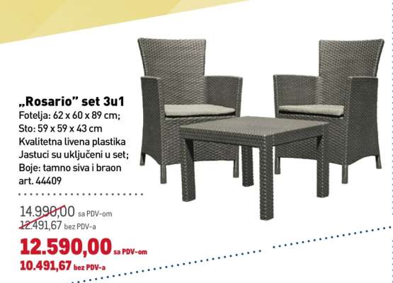 „ROSARIO” SET 3U1