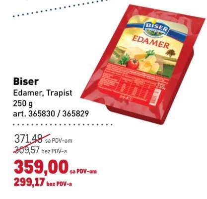 Biser Edamer, Trapist