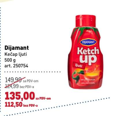 Dijamant Kečap ljuti