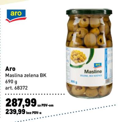 Aro Maslina zelena BK
