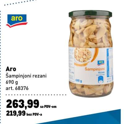 Aro Šampinjoni rezani
