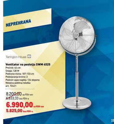 Ventilator na postolju SWM 4525