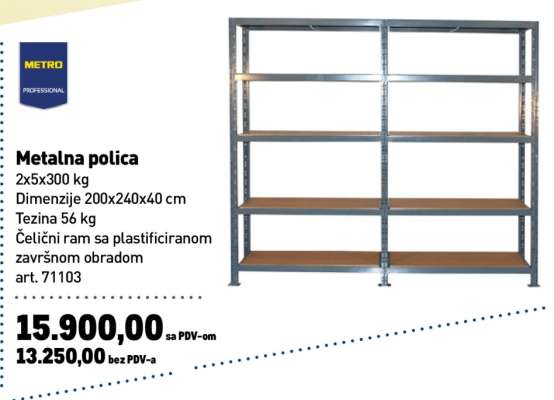 Metalna polica