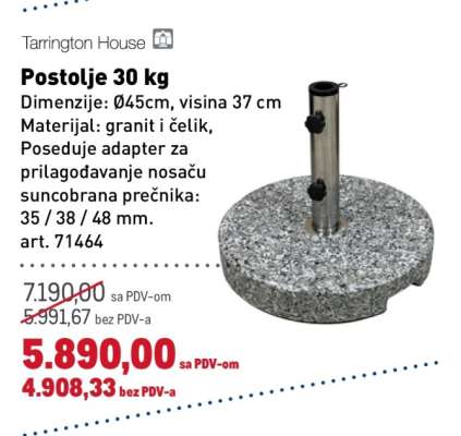 Postolje 30 kg