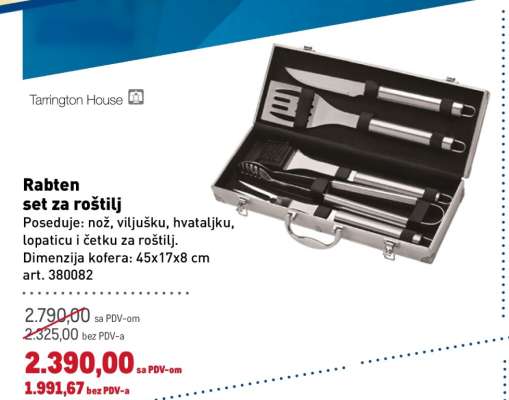 Rabten set za roštilj