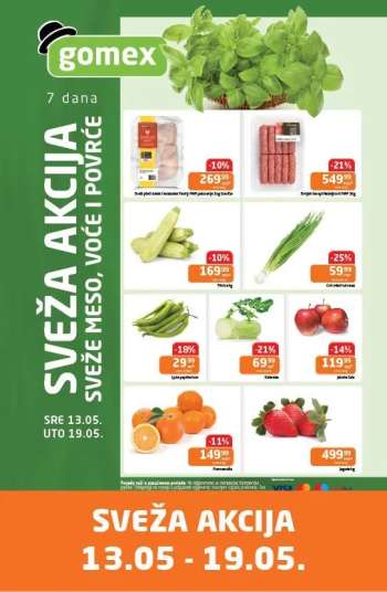 Gomex katalog - 13.05.2026 - 19.05.2026.
