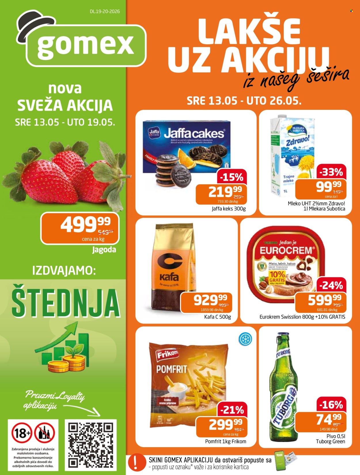 Gomex katalog - 13.05.2026 - 26.05.2026. Stranica 1