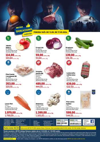 Metro katalog - 13.05.2026 - 17.05.2026.