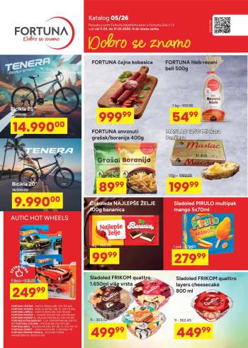 Fortuna Market katalog - 11.05.2026 - 31.05.2026.