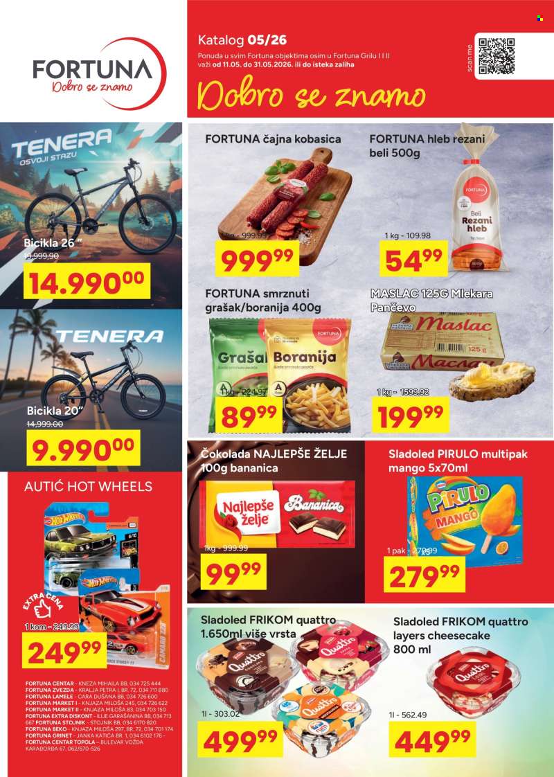 Fortuna Market katalog - 11.05.2026 - 31.05.2026.